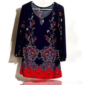 MODERN ATTRACTION~TUNIC~VIBRANT~LG